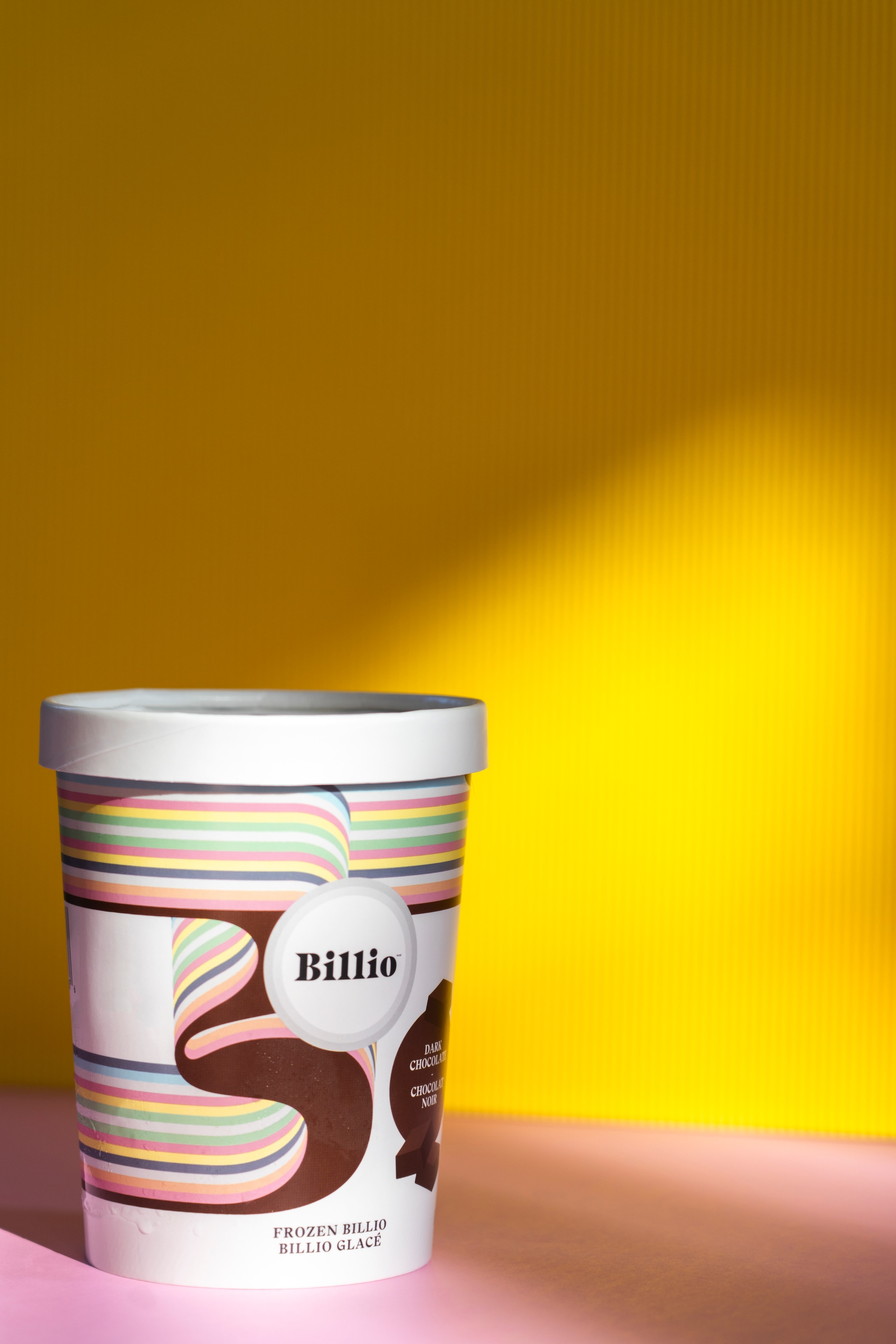 Billio Dark Chocolate frozen dessert container