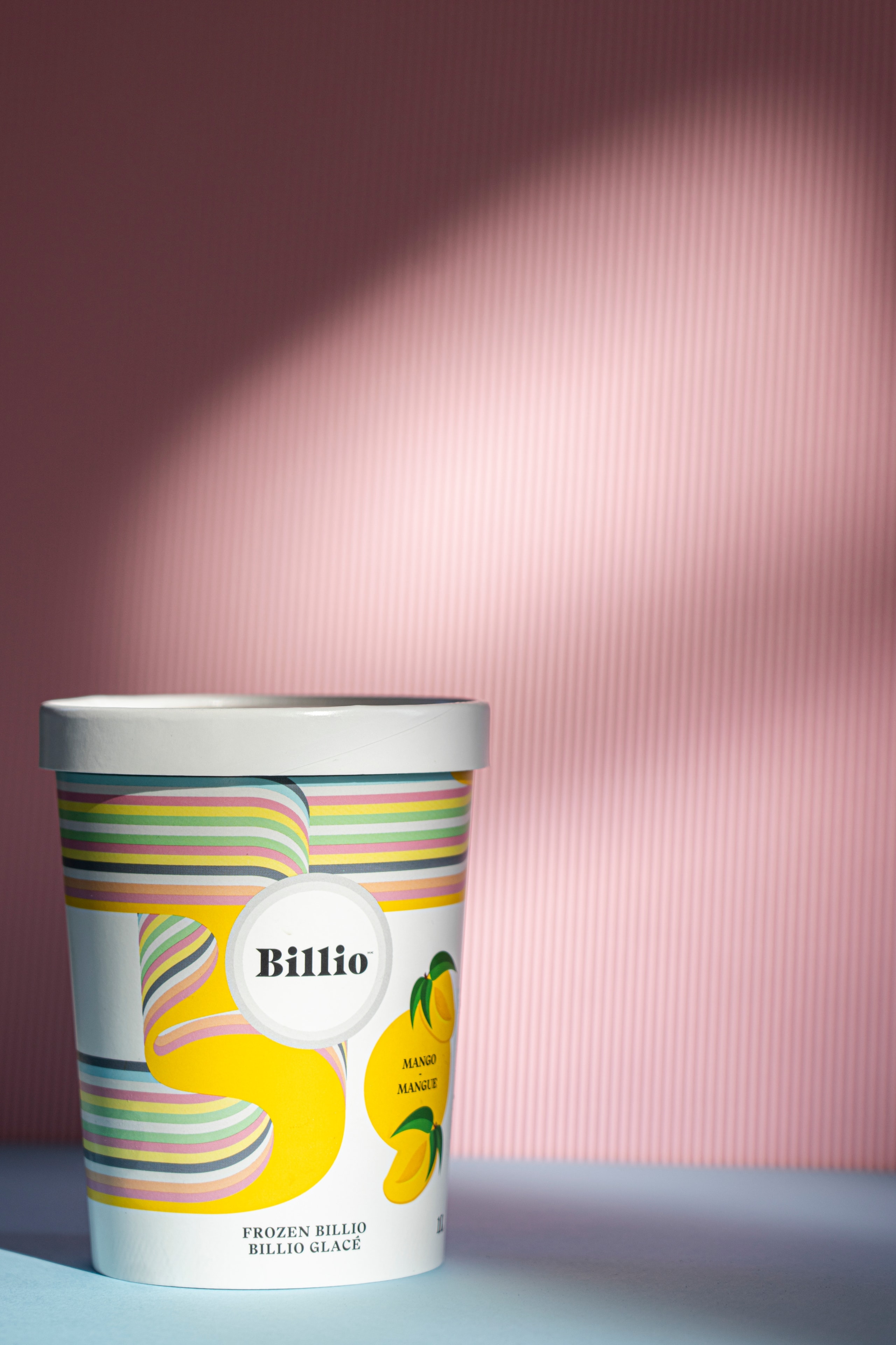 Billio Mango frozen dessert container